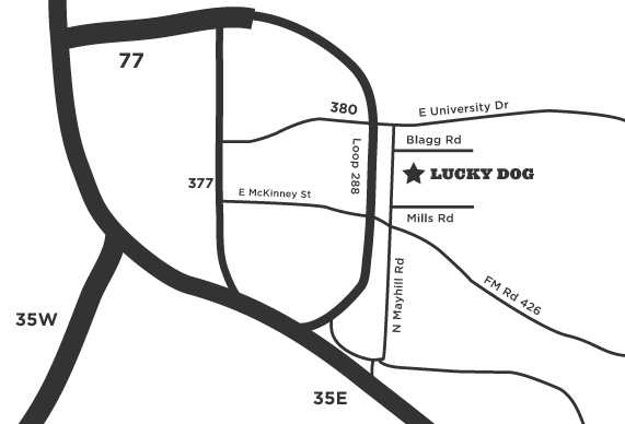 Photo of Map to Lucky Dog Daycare and Dog Boarding Ranch